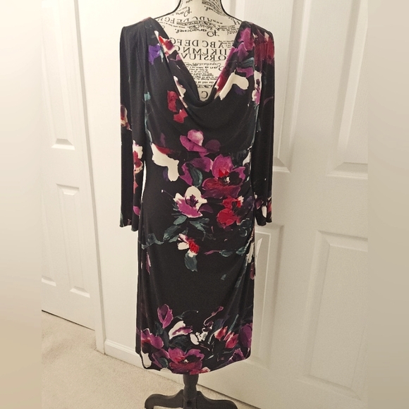 Ralph Lauren  Floral Printwrap dress. Size 10 - Picture 1 of 8